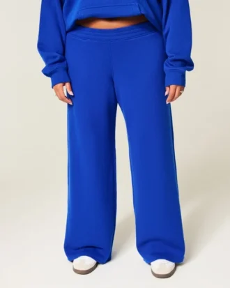 2026 Grafisk baggy joggebukse