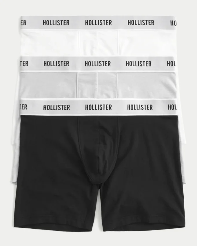 3-pakk med lengre boxershorts