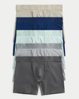 5-pakning med lengre, kjølende boxershorts