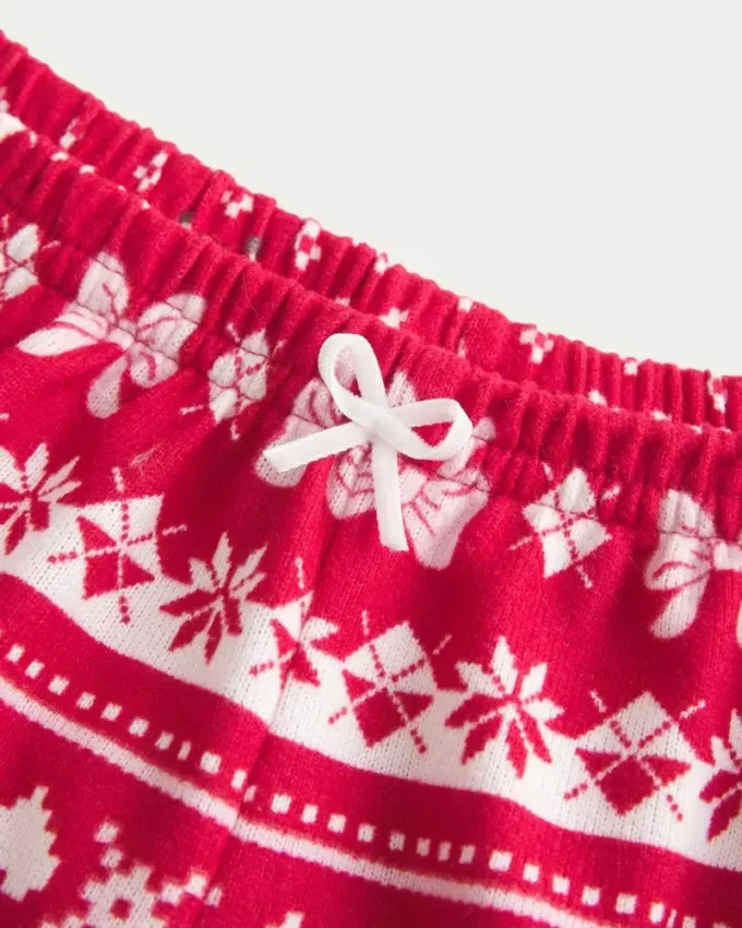 Always Cozy langermet topp og shorts-sett