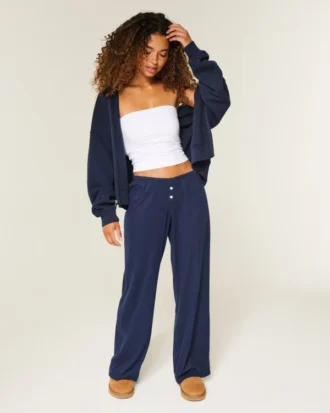 Always Cozy Pointelle boxershorts med vide ben