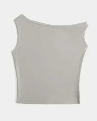 Asymmetrisk off-shoulder-top