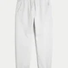 Avslappede joggebukse i fleece
