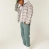 Avslappede joggebukse i ribbet fleece