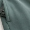 Avslappede joggebukse i ribbet fleece