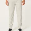 Avslappede joggebukse i twill