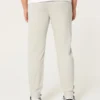Avslappede joggebukse i twill