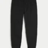 Avslappede joggebukse i twill