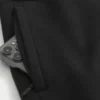 Avslappede joggebukse med ribbestrikk