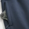 Avslappede joggebukse med ribbestrikk