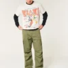 Avslappet Disney Miami Hurricanes grafisk T-skjorte