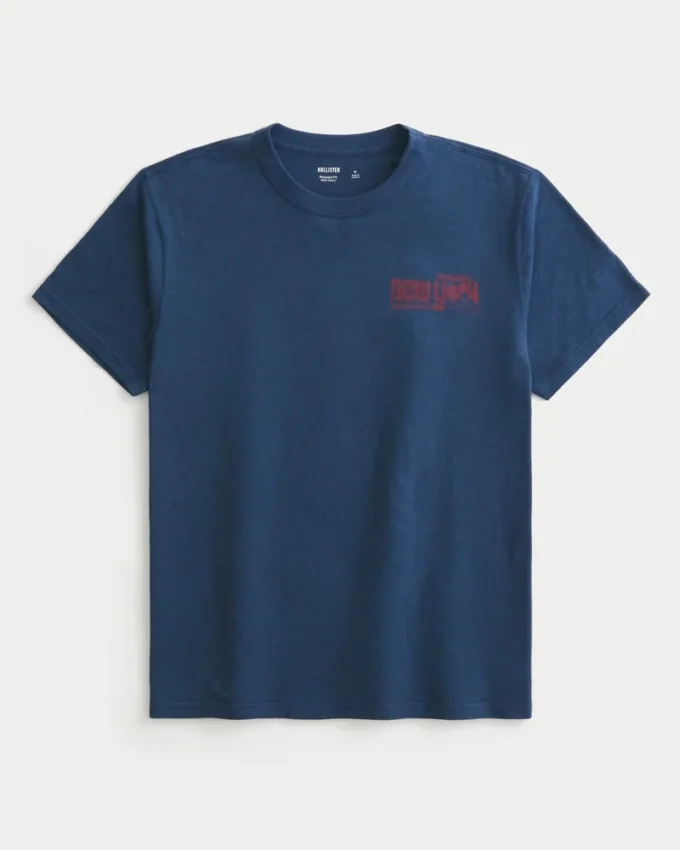 Avslappet Manhattan Noise Control Graphic Tee