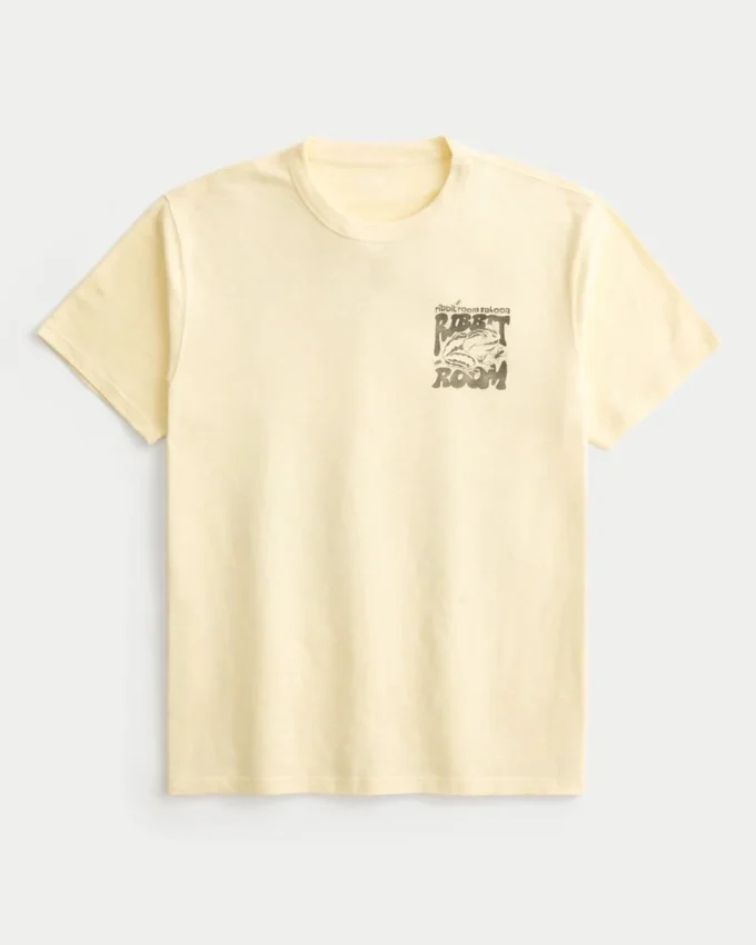 Avslappet Ribbit Room Saloon grafisk T-skjorte