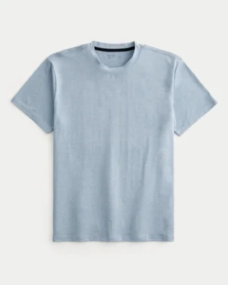 Avslappet stretch-T-skjorte
