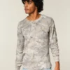 Avslappet termisk Henley