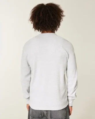 Avslappet termisk Henley