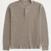Avslappet termisk Henley