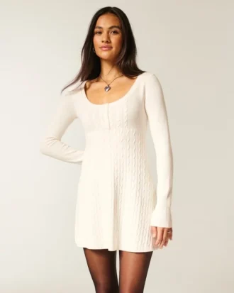 Babydoll-genser minikjole
