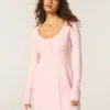 Babydoll-genser minikjole