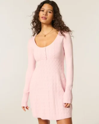 Babydoll-genser minikjole