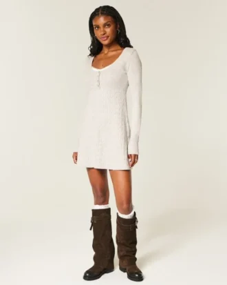 Babydoll-genser minikjole