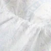 Babydoll-top med enkelt paisley-mønster
