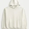 Baggy Cinch Star Applique Hoodie