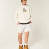 Baggy Cinch Tom and Jerry Graphic Crew Sweatshirt