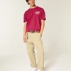 Baggy Cotton Shady Pine Motel Graphic Tee