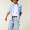Baggy denimmalershorts