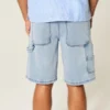 Baggy denimmalershorts