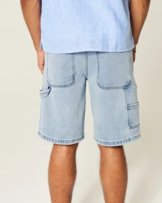 Baggy denimmalershorts