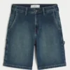 Baggy denimmalershorts