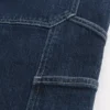 Baggy denimmalershorts