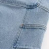 Baggy denimmalershorts
