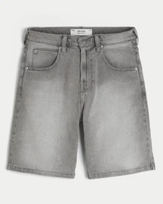 Baggy denimshorts