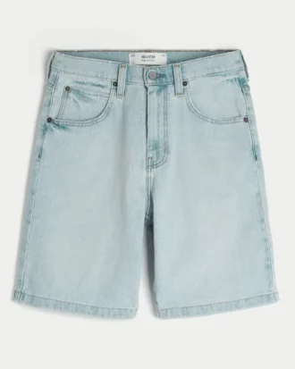 Baggy denimshorts