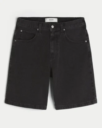 Baggy denimshorts