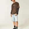 Baggy denimshorts