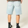 Baggy denimshorts