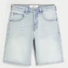 Baggy denimshorts