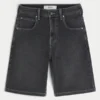 Baggy denimshorts