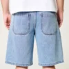 Baggy denimshorts i mediumvask