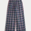 Baggy flanellbukser