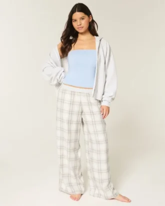 Baggy flanellbukser