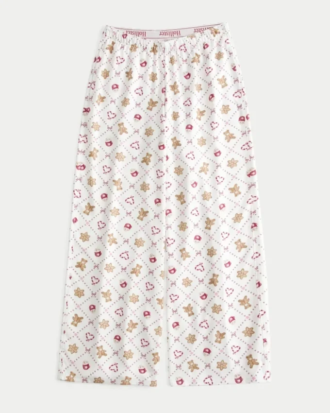 Baggy flanellbukser