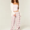 Baggy flanellbukser