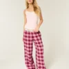 Baggy flanellbukser