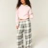 Baggy flanellbukser