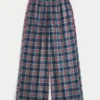 Baggy flanellbukser